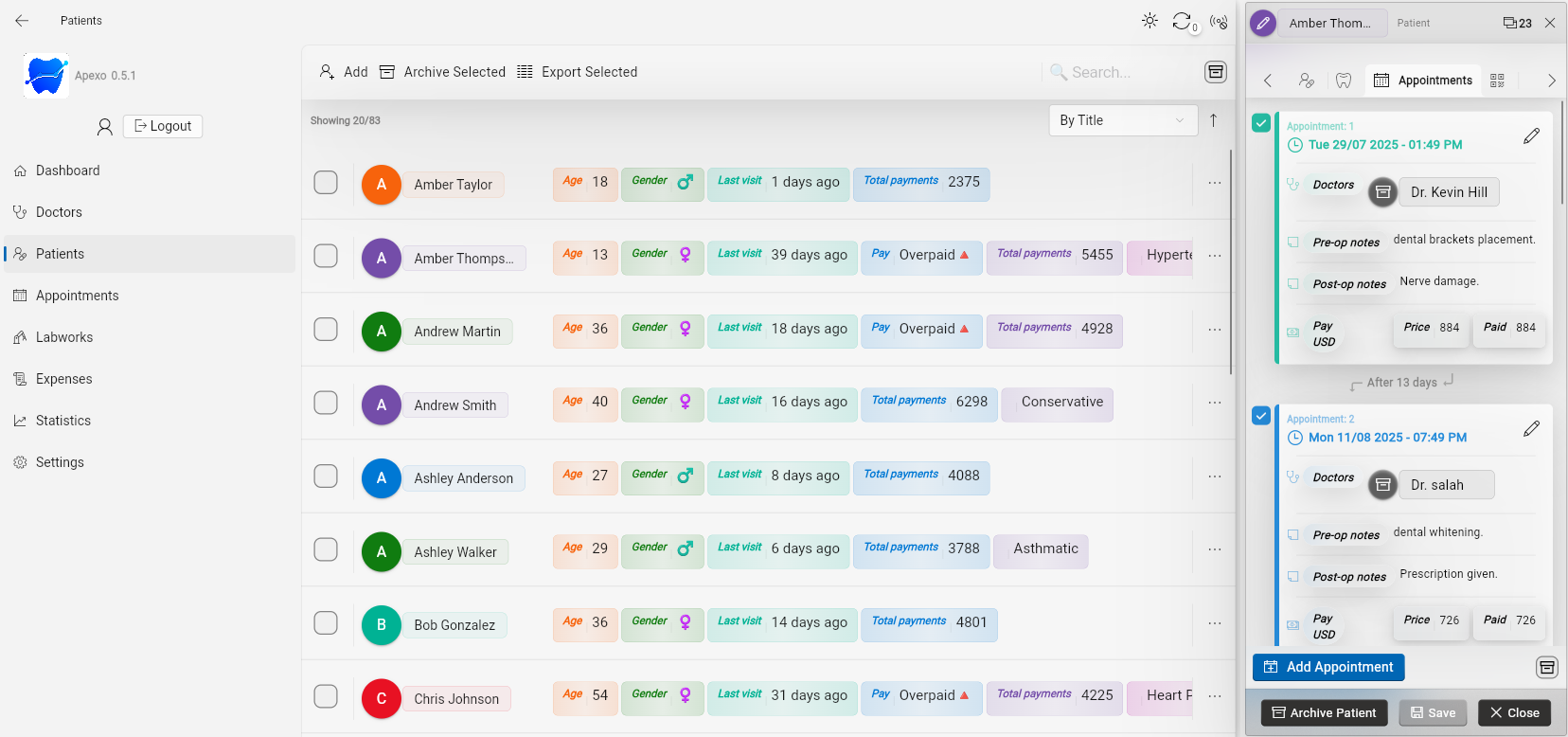 Apexo-Care Screenshot 5